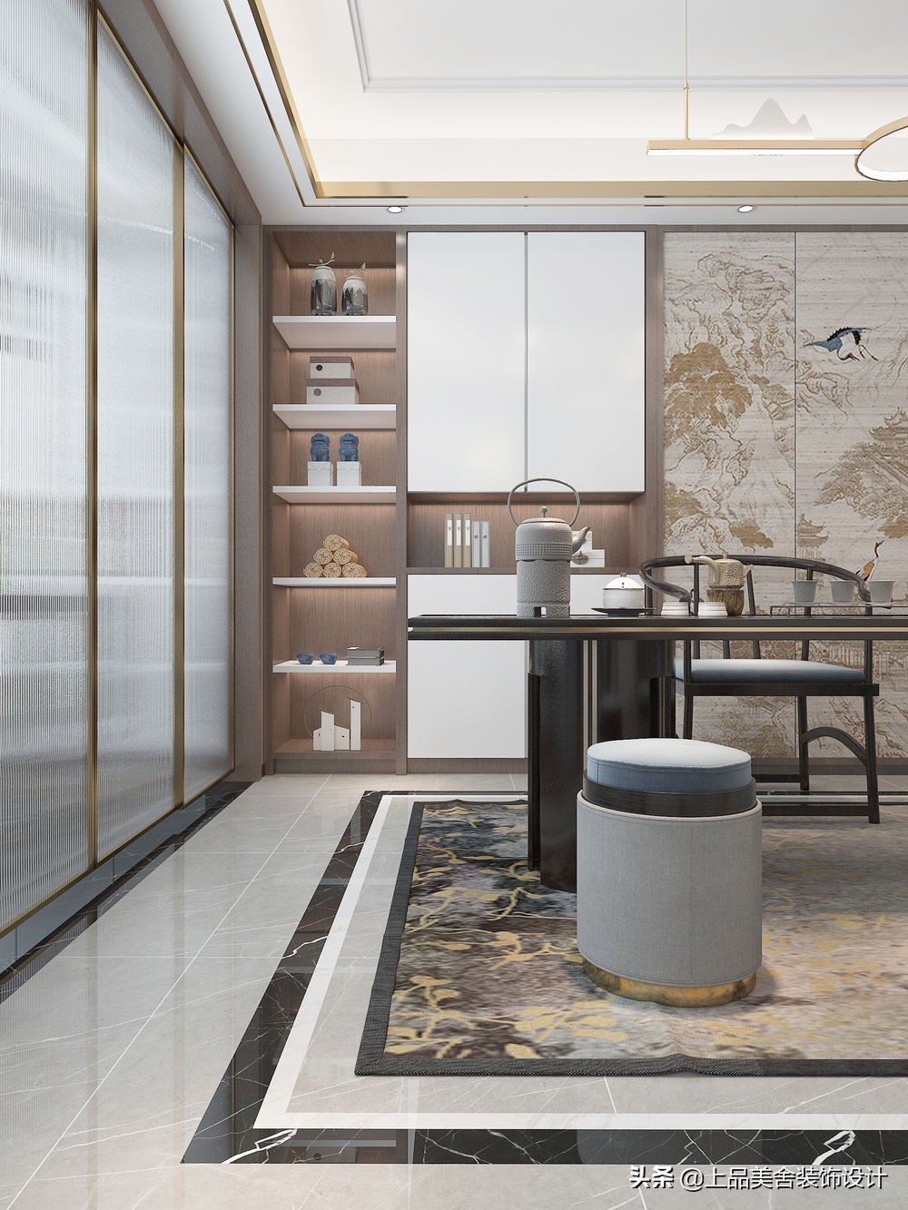 中式装修复式楼小户型,装修复式轻奢风格小户型合肥