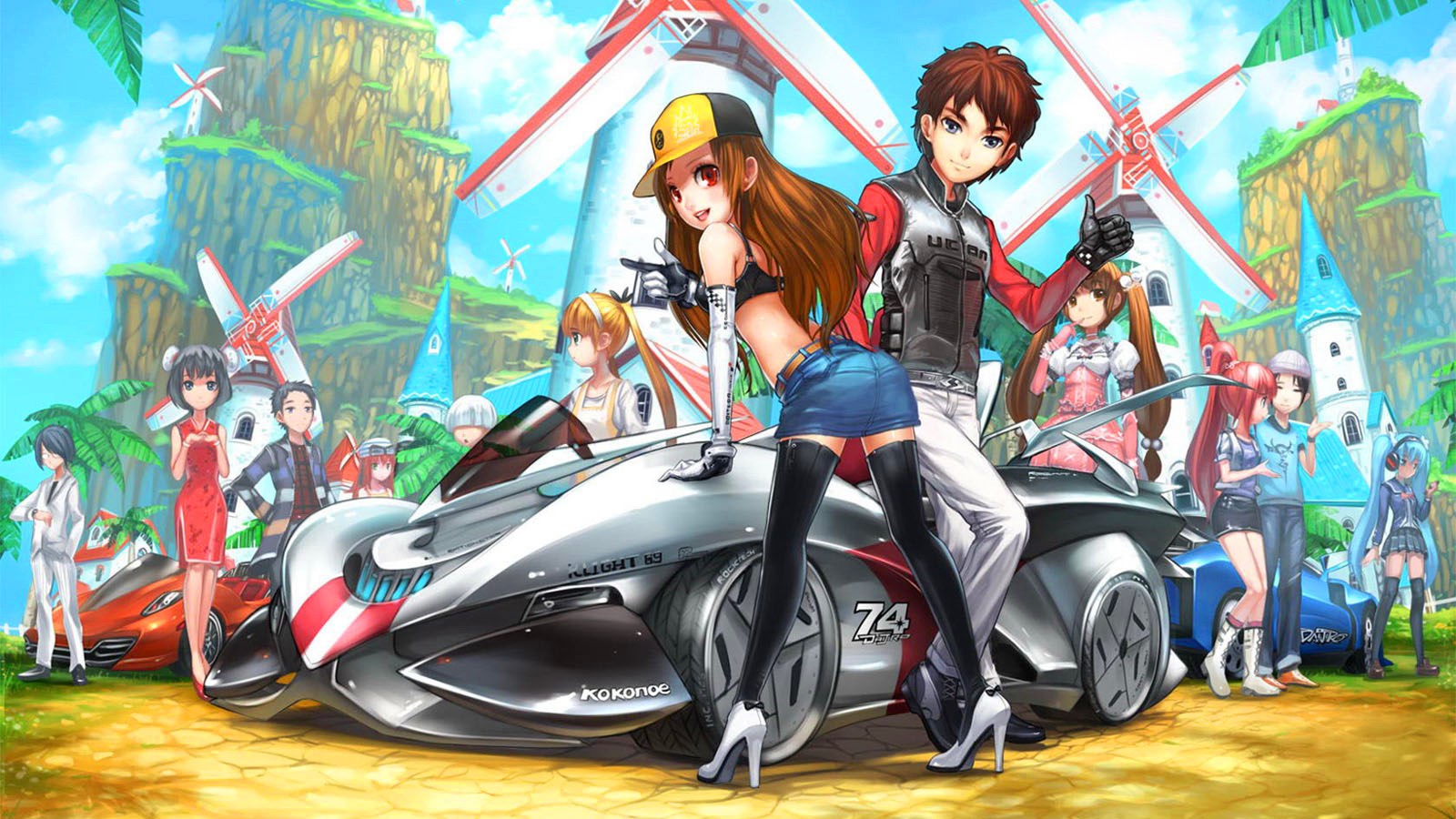 qq飞车端游女子赛何思颖,qq飞车女职业选手何思颖有多强