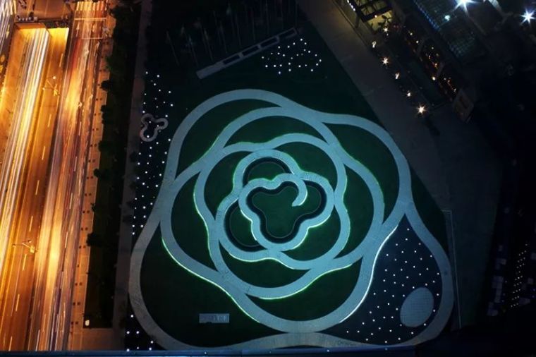 一条景观步道,一条景观路设计图片