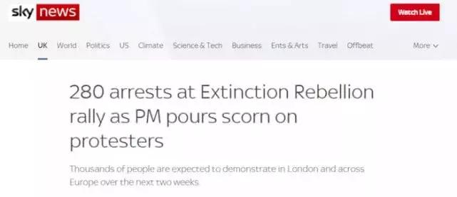 伦敦大混乱！*威示**者“血染”财政部，躺尸唐宁街，这是要上天？