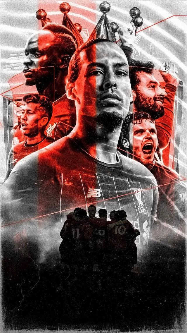 利物浦夺冠海报,利物浦英超夺冠壁纸