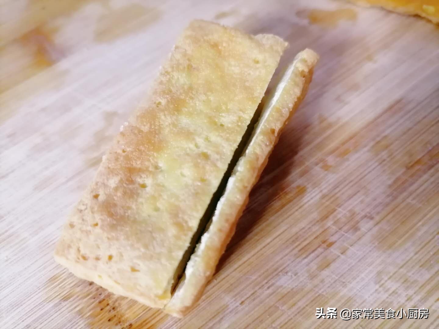 博山民间传统美食,山东传统名菜博山豆腐箱子