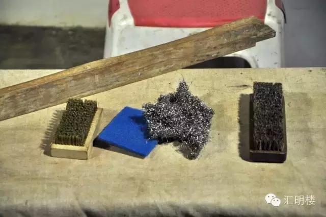 许师傅红木家具保养,黄花梨方凳子修复方法