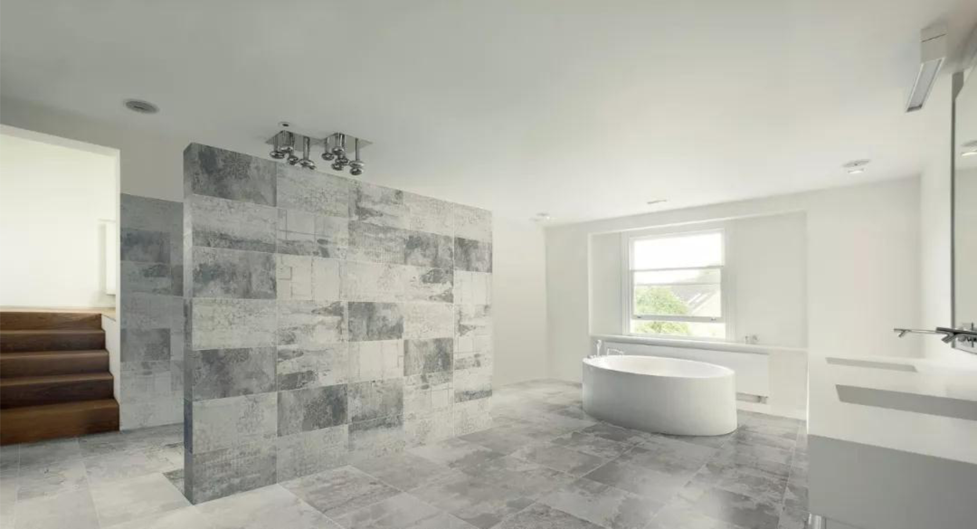 一心家建材|莱芬瓷砖:水泥质感的瓷砖,永不过时的经典