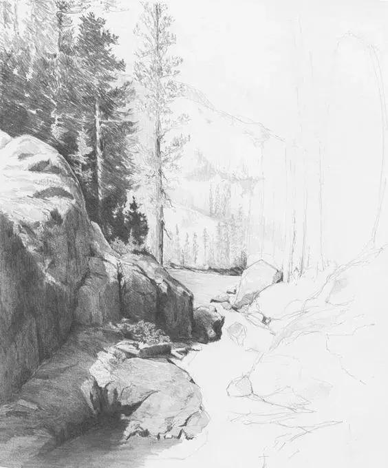 这些绝美的摄影每一张都值得珍藏,40张经典素描风景图快来临摹吧