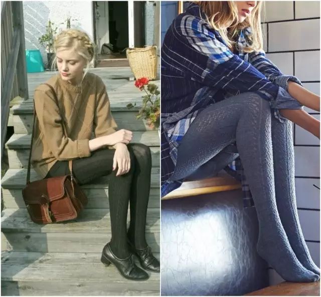 连裤袜子怎么穿好看,连裤袜怎么穿才不勒脚