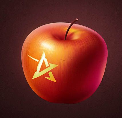 ps制作青苹果图形,用ps把红苹果变成青苹果