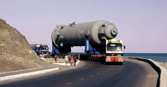 十大巨大运输车,世界各国巨无霸运输方案