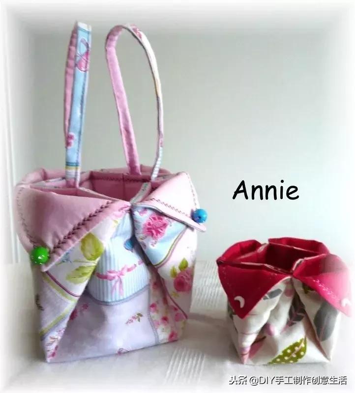 布艺收纳整理包,布艺收纳包制作教程