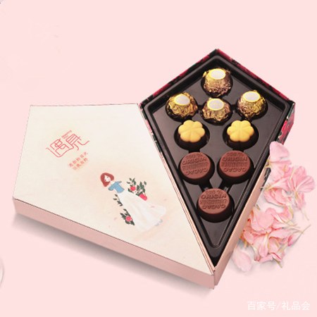 七夕巧克力礼物送老婆创意,圣诞节浪漫礼物巧克力