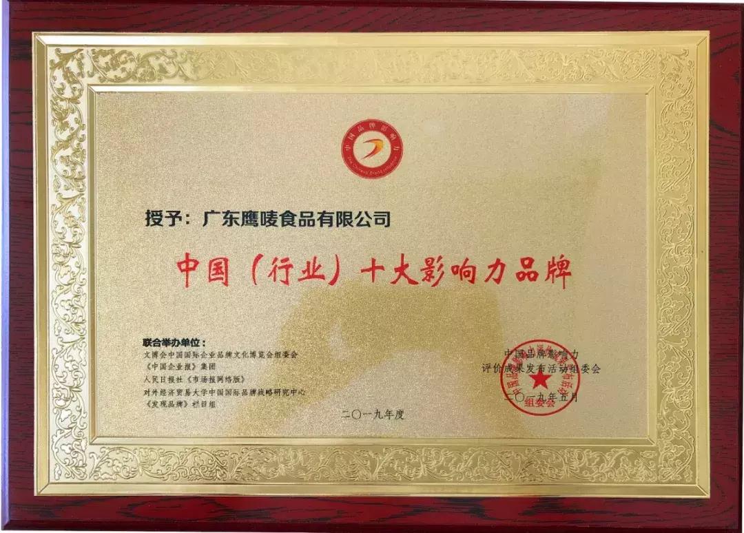 鹰唛揽获三项国家级大奖！