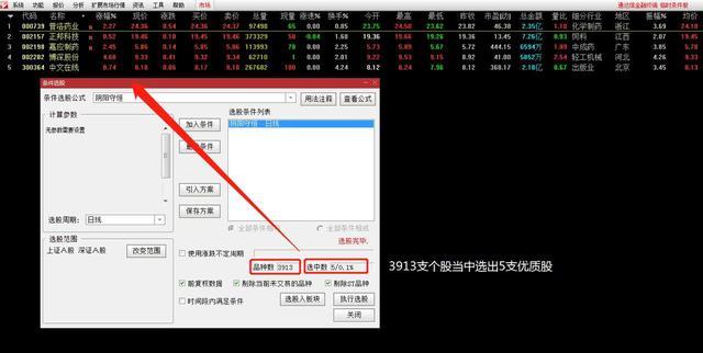 真正的好股票选股,真正的选股指标