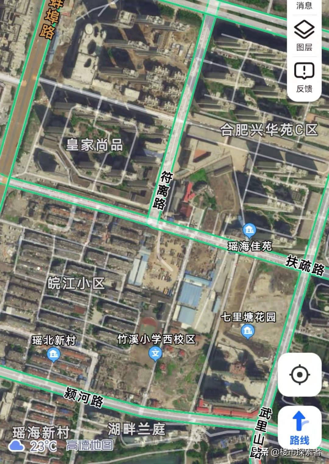 合肥新站区地图,合肥新站区买房地图