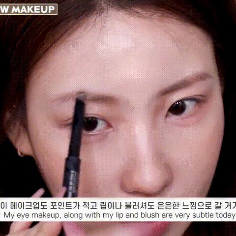 五种常见眉形的画法,画眉毛教程新手自然眉形画法