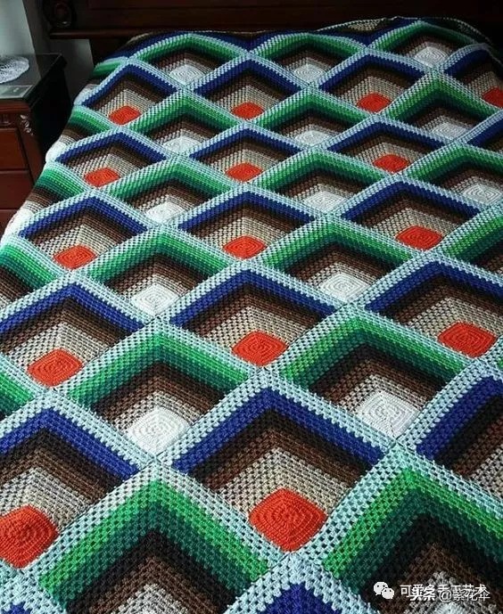 学毛线钩花一学就会简单,新手学毛线钩花