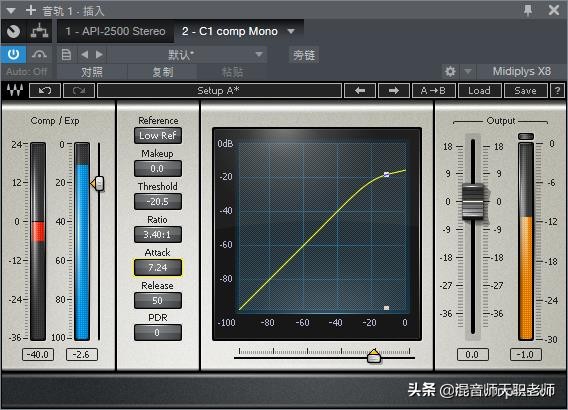 waves压缩器调节技巧,waves混音压缩器推荐