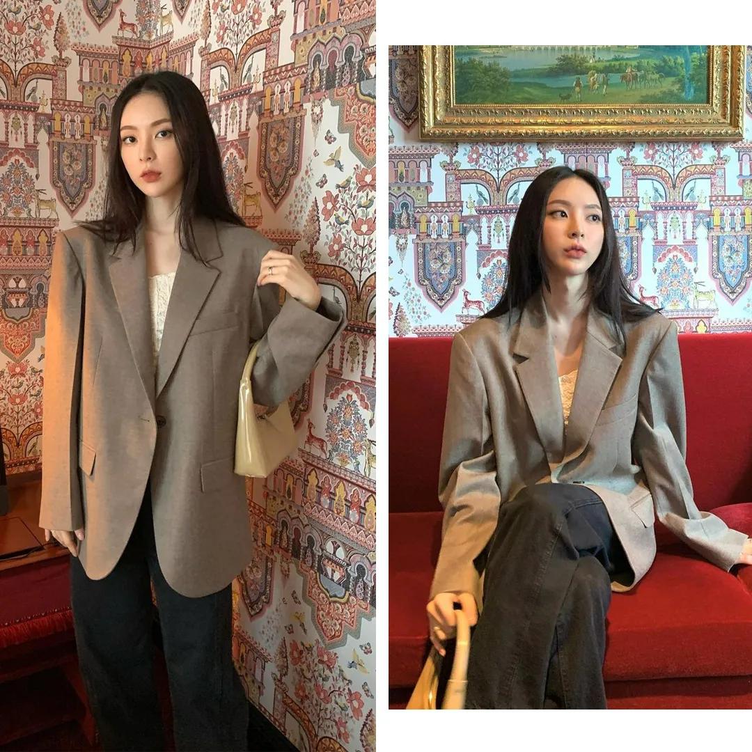 又暖和又酷的穿搭女,又一轮降温了保暖套装