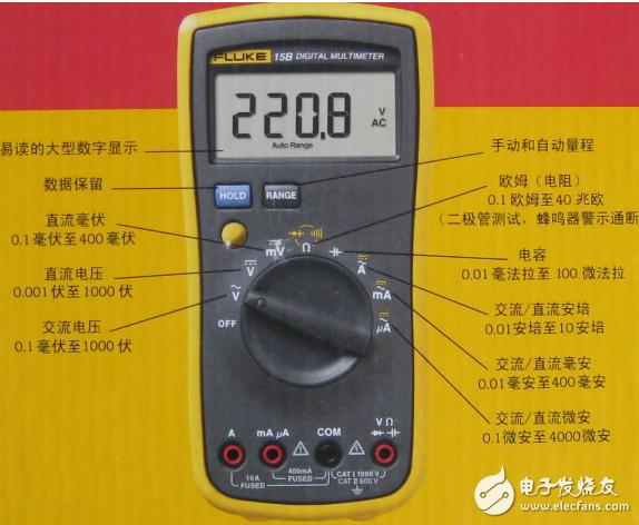 福禄克万用表使用口诀,万用表使用口诀图抖音