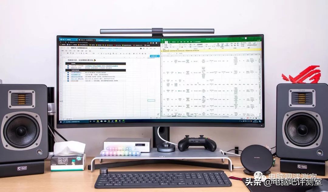 用了两年的小米34寸曲面显示器,小米34寸曲面显示器漏光严重