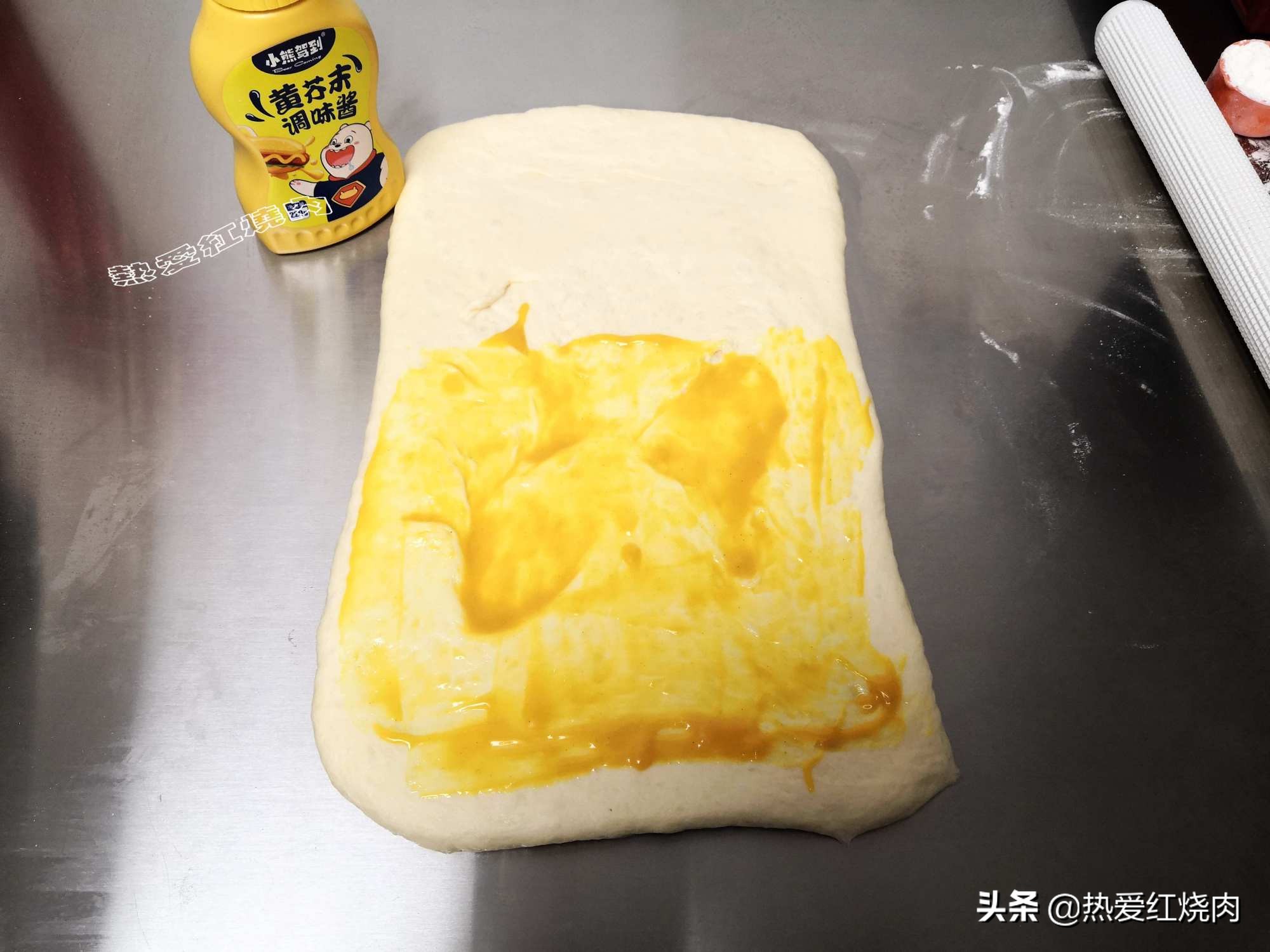 吃起来有韧劲的肉松面包,吃一口就忘不掉的肉松面包