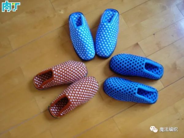 棒针编织毛线拖鞋视频教程,棒针毛线拖鞋编织教程