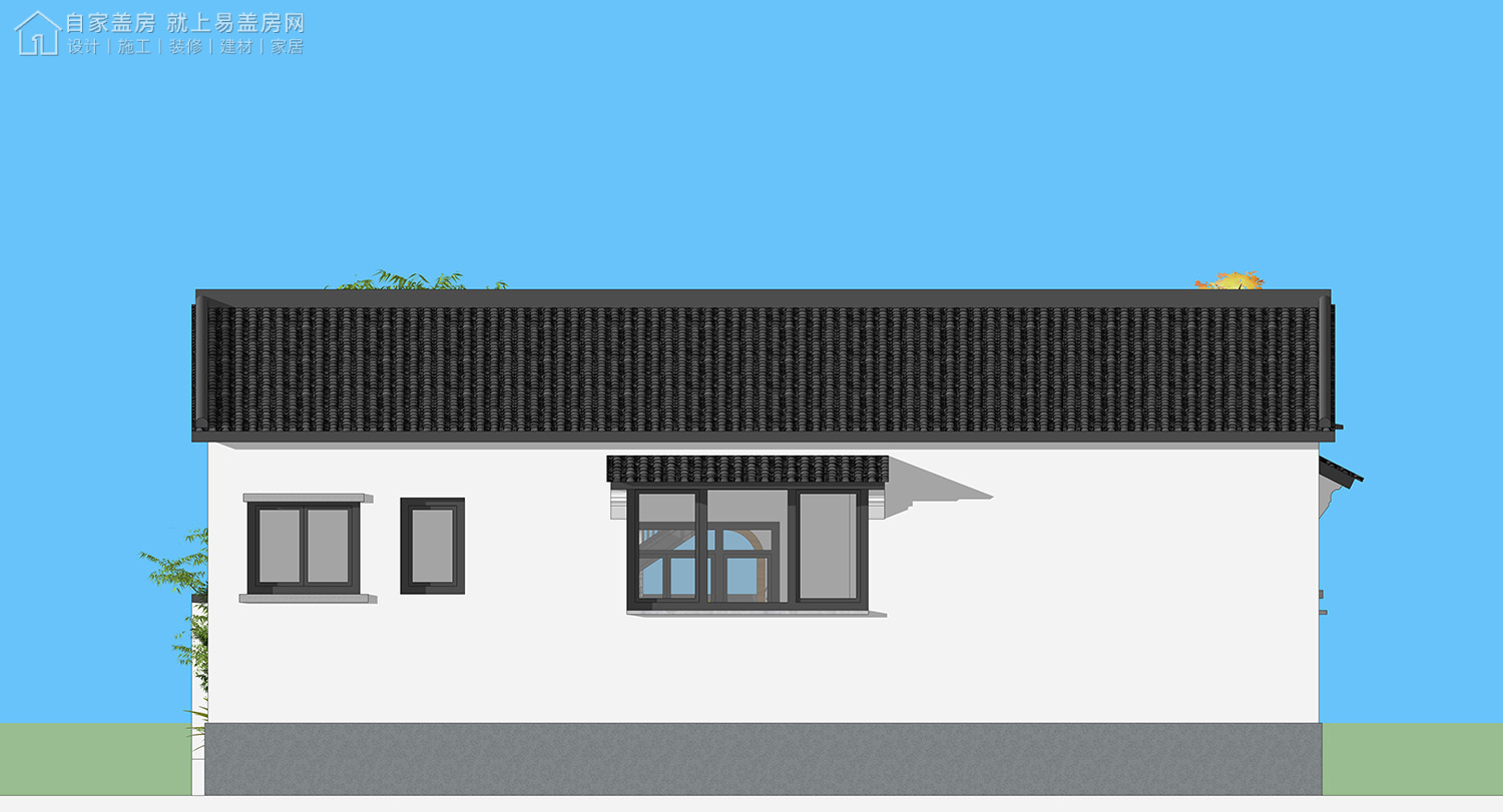 三层新中式别墅全套设计图纸,新中式合院别墅户型图纸