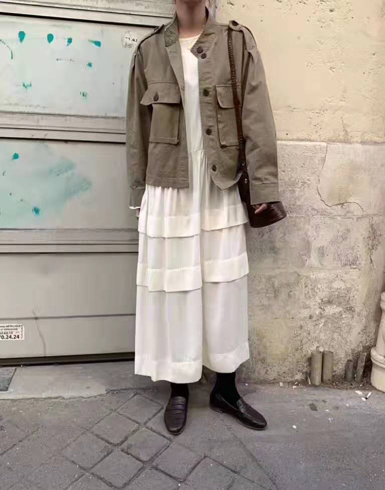 韩版针织衫v领打底中长款,洋气时髦打底衫v领连帽开衫