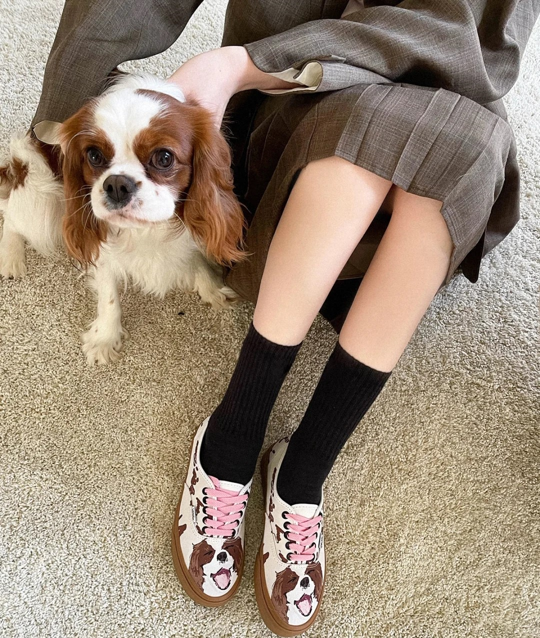 跟着抖音时尚穿搭博主学了一下,跟着博主打卡