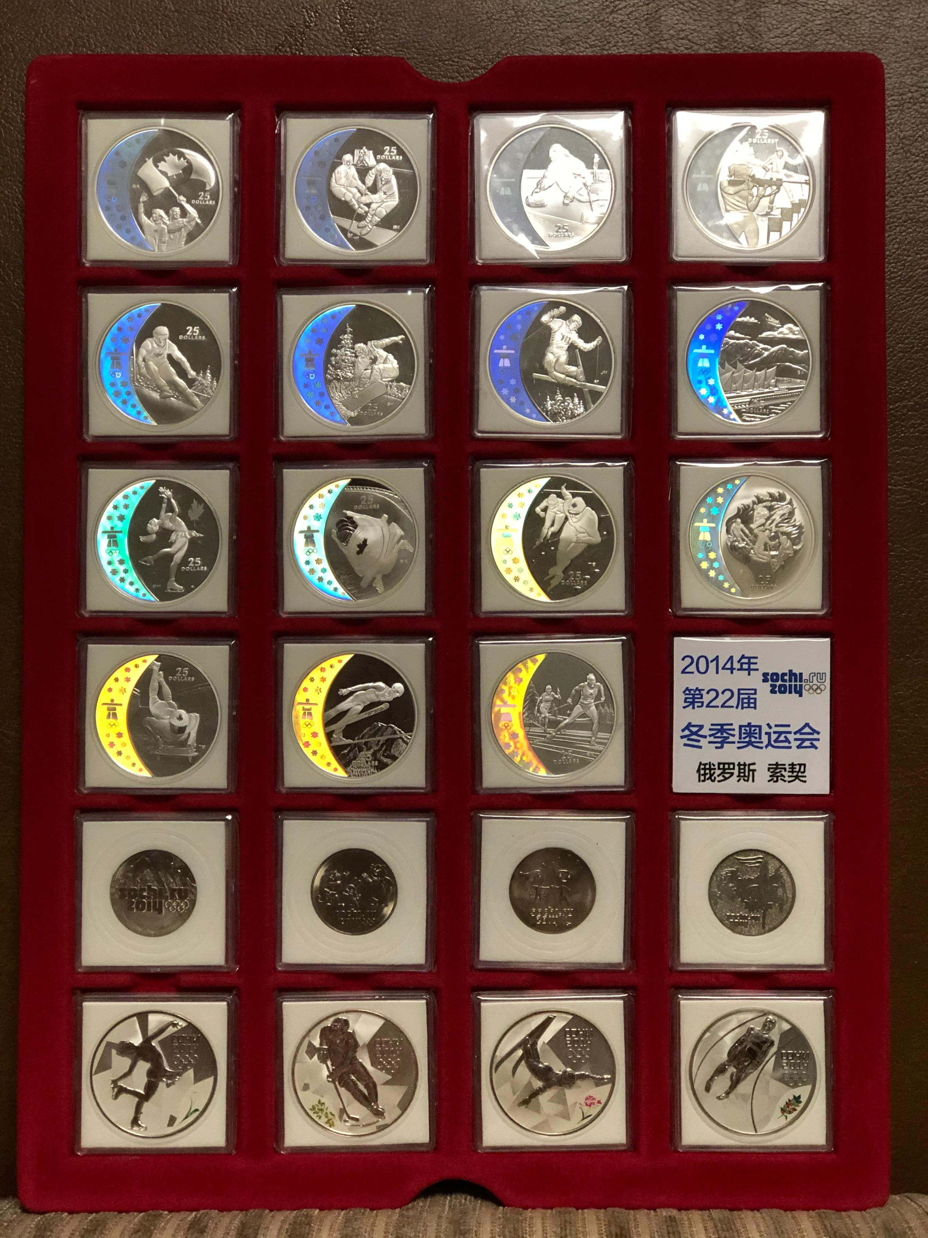 历届夏季奥运会吉祥物纪念币,冬奥会纪念币最新价格