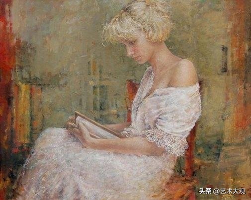 欧美顶级油画人物,人物油画的绘画教程视频