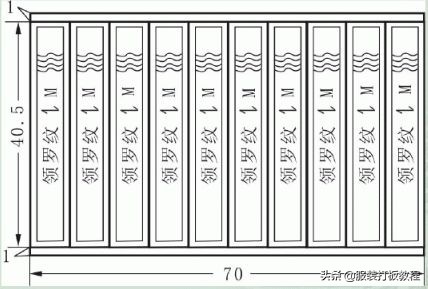 罗纹t恤衫v型领怎么做,t恤罗纹领如何算长度