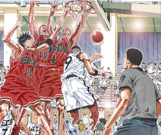 灌篮高手流川枫nba被教练劝阻,灌篮高手阿牧能防住流川枫吗