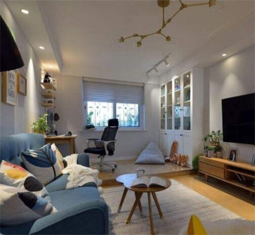 书房和客厅一体怎么设计,客厅书房一体如何设计更合理