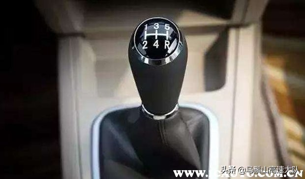 1至5档位速度范围，手动挡五个档位示意图