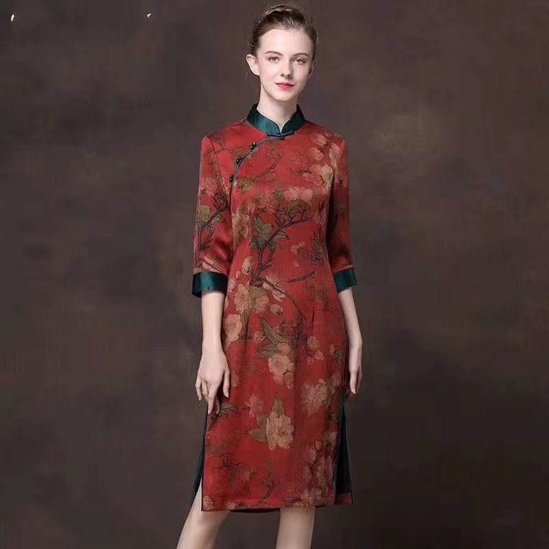 喜欢旗袍所拥有的东方韵味,喜欢香云纱的人都是哪的