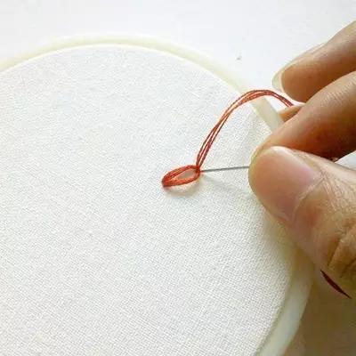 刺绣教程4种简单的小花图案,精美的立体花朵刺绣教程