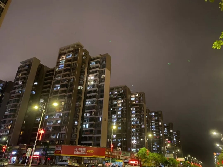 惠州大亚湾楼盘亮灯率,大亚湾鬼城亮灯率