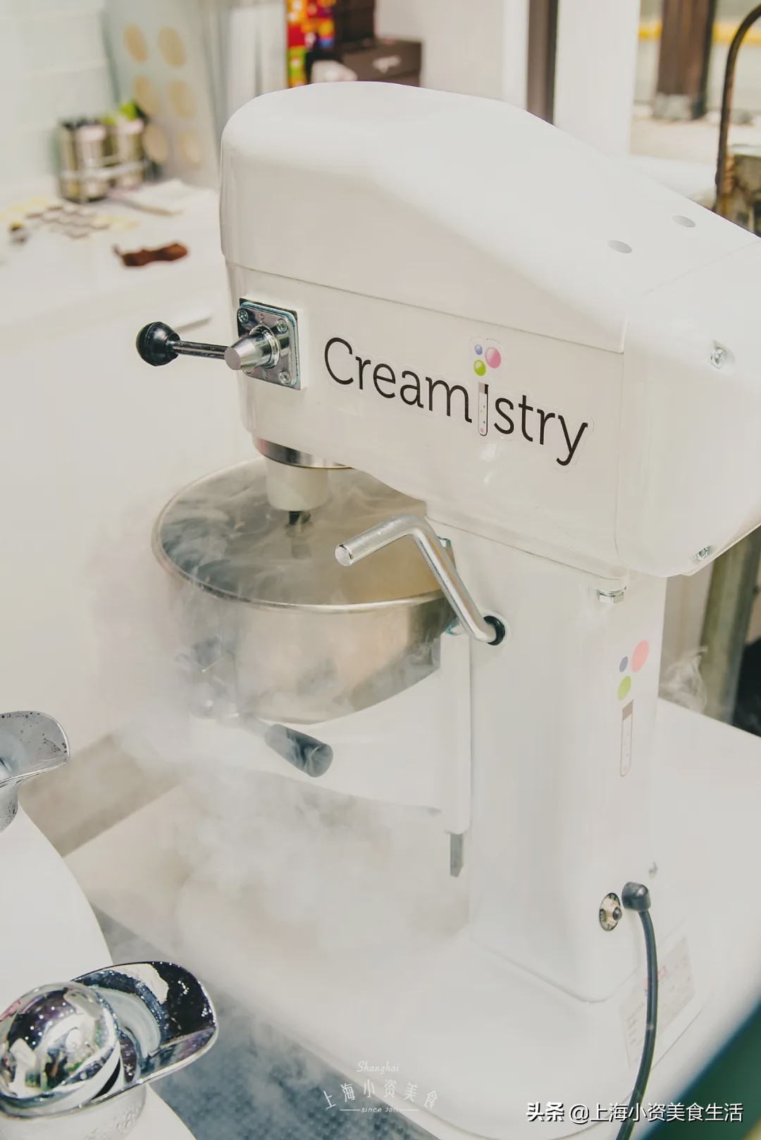 仙气到爆炸的冰淇淋,液氮网红冰淇淋