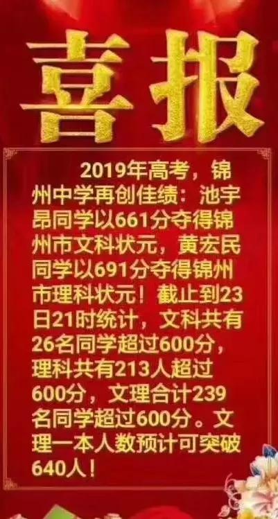 2019年沈阳市高中600分以上人数及各校高考喜报汇总（转）