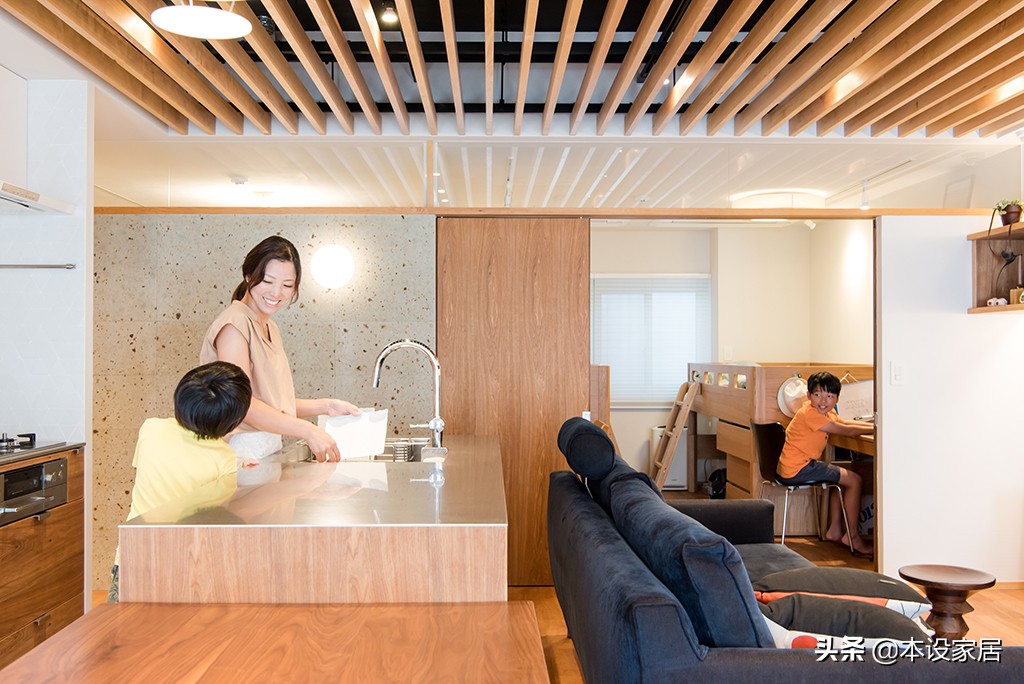 180平四房大宅全屋原木风太漂亮了,现代极简风格小宅