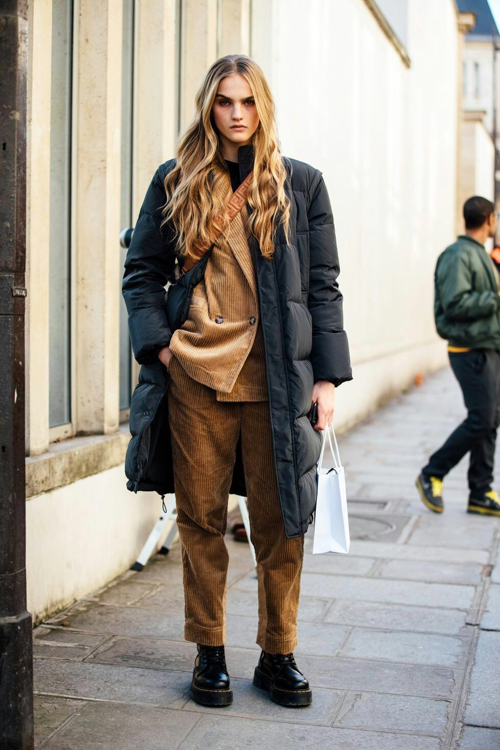 羽绒服穿上“不时髦”,时尚博主教你3招破解,洋气上档次