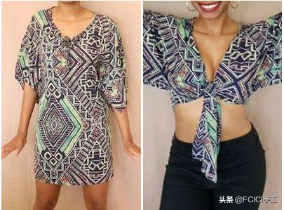 丑衣服改造后穿出高级感,让丑的衣服变好看