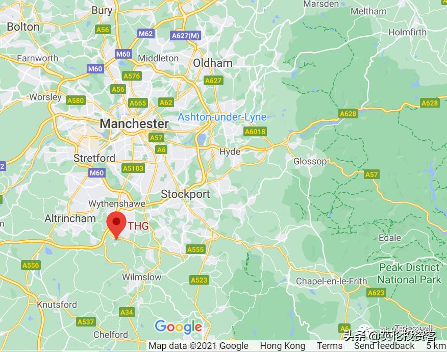 英国曼城购物中心,英国曼城商业中心