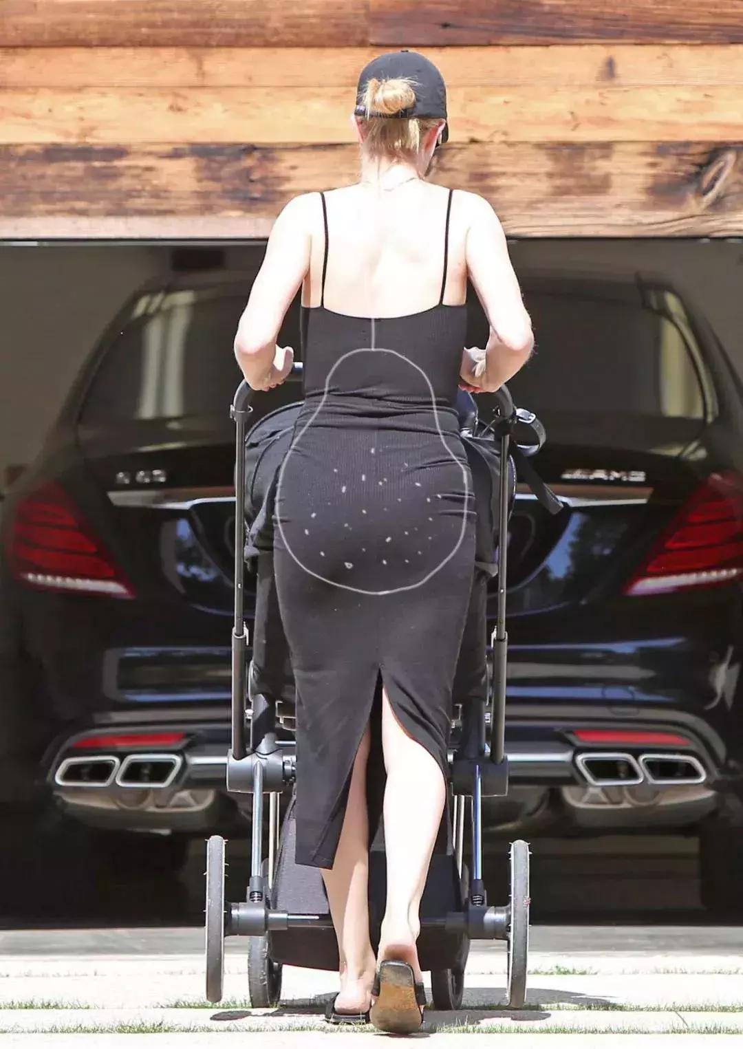 angelababy腿以前粗吗,angelababy腿短