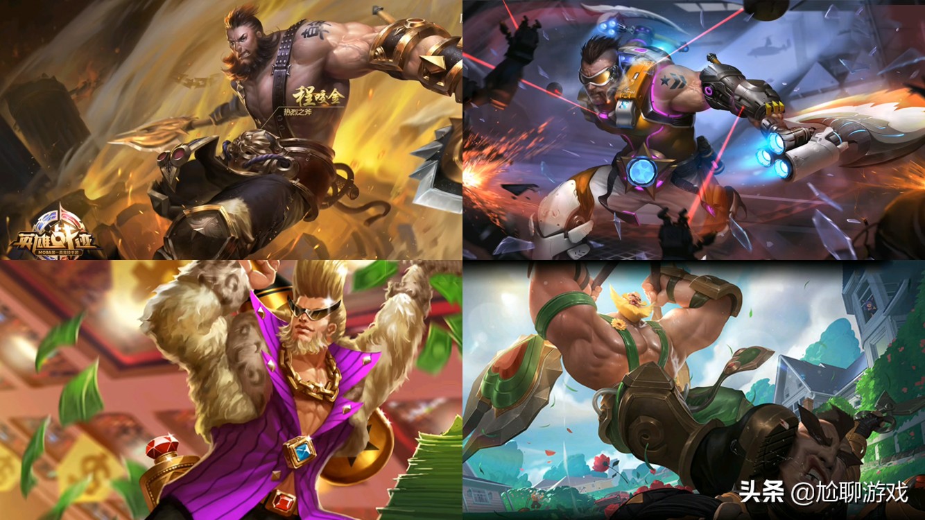 王者荣耀89款老版英雄海报汇总：回顾最原始的“玉女”与“糙汉”