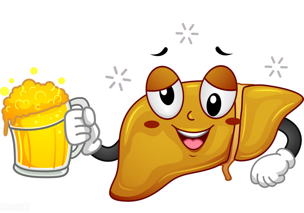 酒精肝浮肿是晚期了吗,酒精肝黄疸