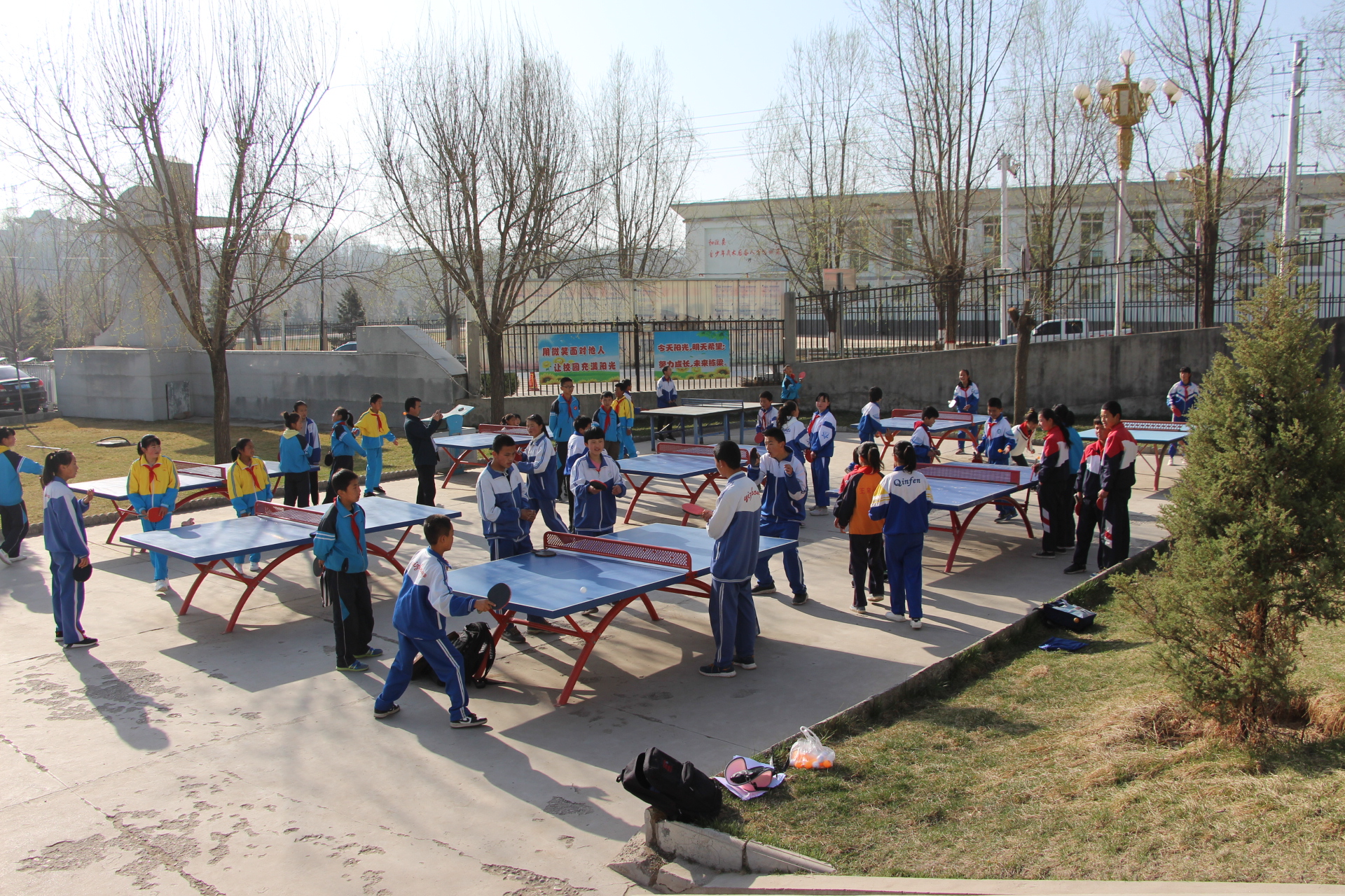 和政县举办中小学生乒乓球、一分钟跳绳比赛