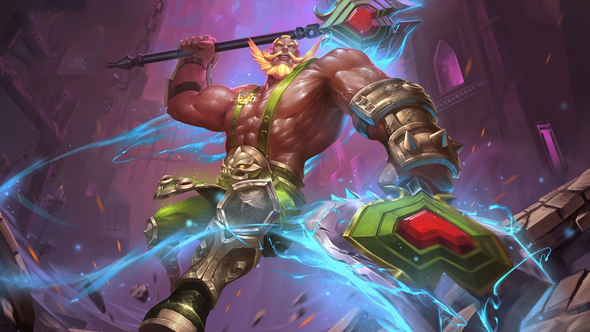 王者荣耀五大电玩英雄皮肤,王者荣耀皮肤5排