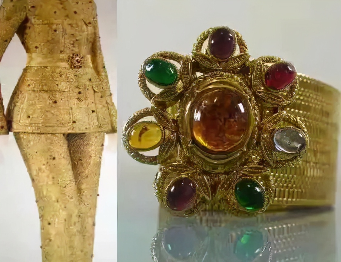 VintageChanel中古琉璃饰品,中古香奈儿双c项链