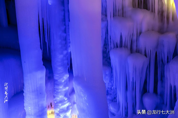 万年冰洞自然奇观,山西万年冰洞